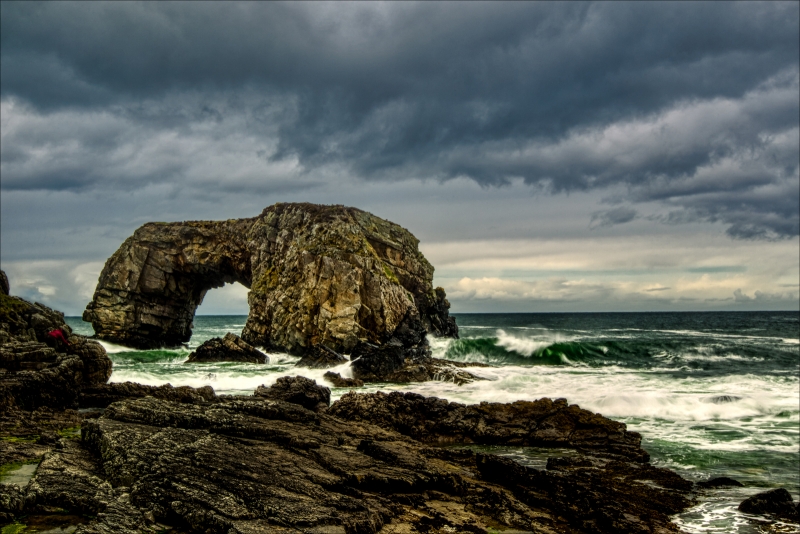 DAVE HAWKINS - The Great Pollet Sea Arch