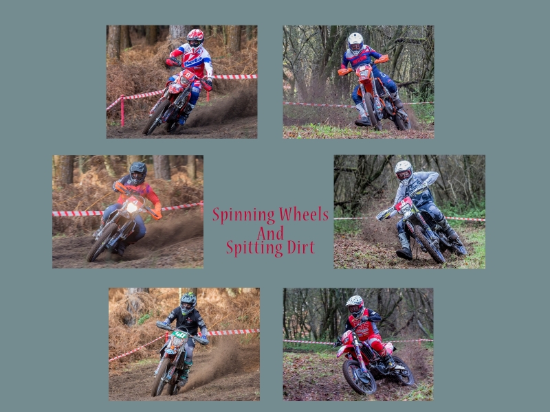 Spinning wheels and spitting dirt - Ryan Bailey